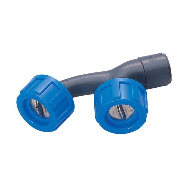 麻場 樹脂広角縦型2頭口 WPー2Dー3 G1/4 450046640 1個 688-2444（直送品）