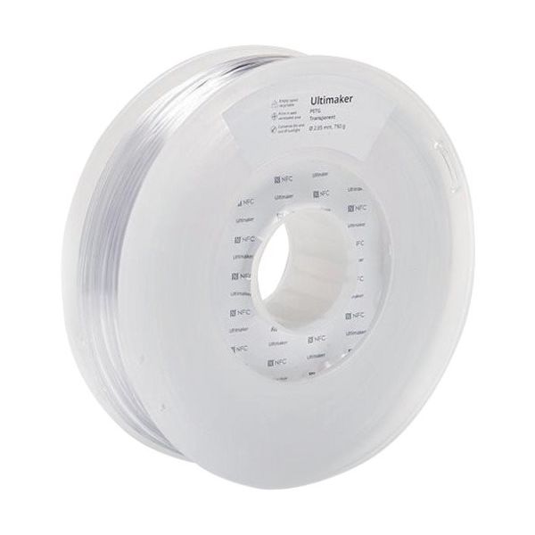 Ultimaker 純正フィラメント PETG Trasparant 2.85mm 750g 227332 1巻 688-7315（直送品）