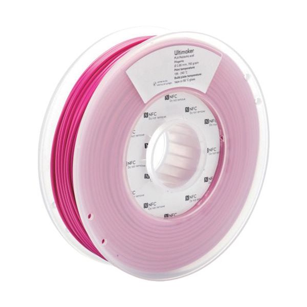 Ultimaker 純正フィラメント PLA Magenta 2.85mm 750g 1617 1巻 688-7326（直送品）