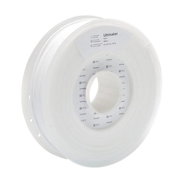Ultimaker 純正フィラメント PETG White 2.85mm 750g 227293 1巻 688-7319（直送品）