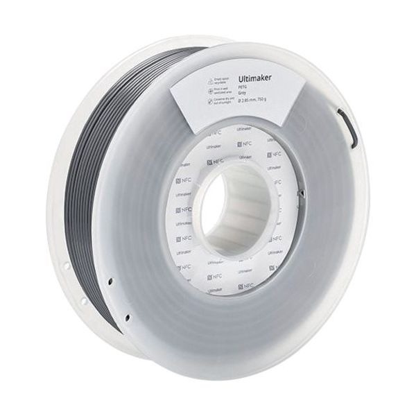 Ultimaker 純正フィラメント PETG Grey 2.85mm 750g 227329 1巻 688-7325（直送品）