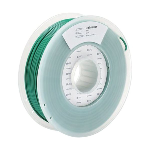 Ultimaker 純正フィラメント PETG Green 2.85mm 750g 227330 1巻 688-7346（直送品）