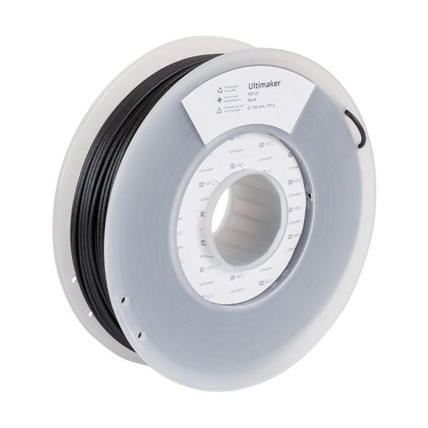 Ultimaker 純正フィラメント PETCF Black 2.85mm 750g 234504 1巻 688-7300（直送品）
