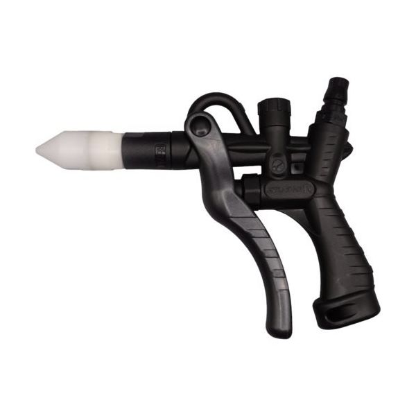 JOPLAX プラスチックエアダスター ジョプラスターR(上配管用)+フィルター付ラウンドノズル+専用アダプター TU-100H-EJR2F（直送品）