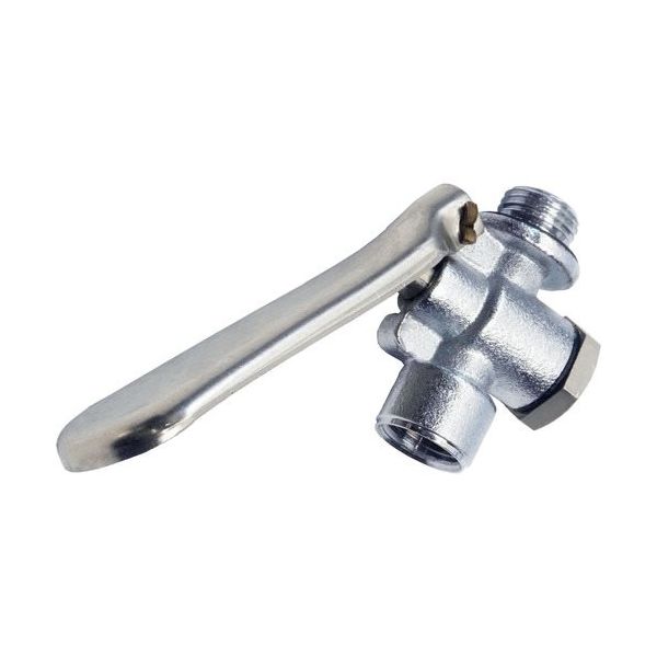 麻場 レバーコック S型(M10P1.0) 450012180 1個 680-6090（直送品）