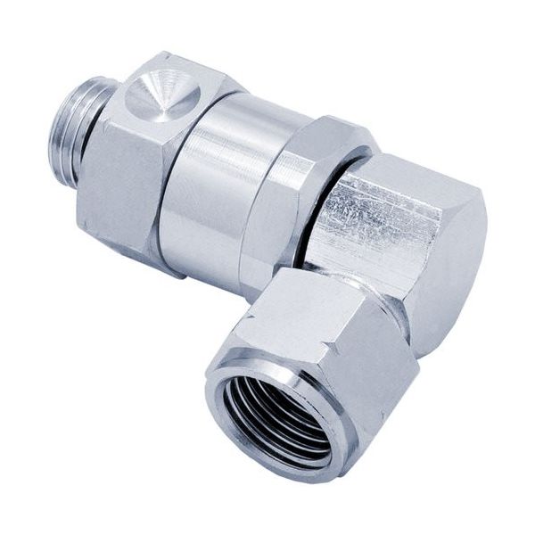 麻場 高圧ホースより戻し 90° G1/4 450034980 1個 680-7573（直送品）