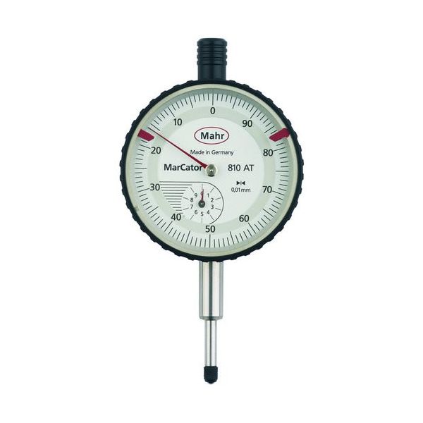 マール・ジャパン マール 精密ダイヤルゲージ MarCator 810AT 10mm、0.01mm 1個 681-2490（直送品）