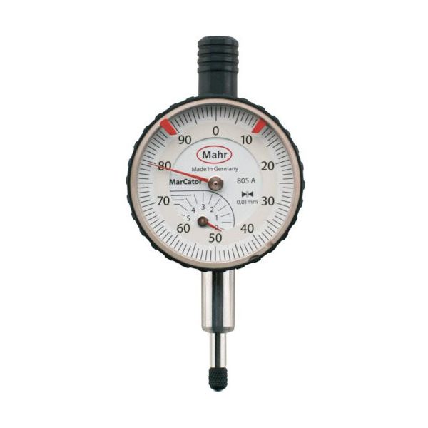 マール・ジャパン マール 小型精密ダイヤルゲージ MarCator 805A 5mm、0.01mm 1個 680-9348（直送品）