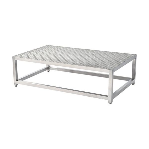 クラフトワーク ステンレス作業用踏台 溶接一体型 SUSF1-603025 1台 685-3904（直送品）