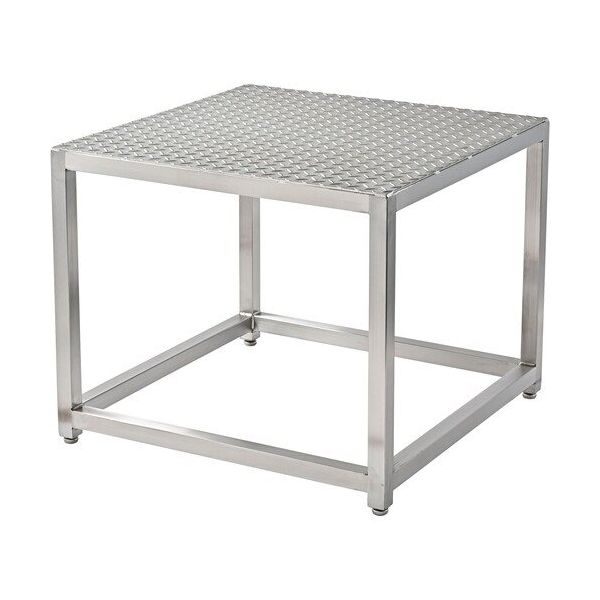 クラフトワーク ステンレス作業用踏台 溶接一体型 SUSF1-606050 1台 685-3918（直送品）