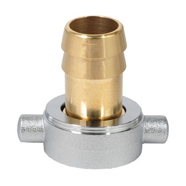 麻場 吸水継手メネジ G5/8×16 ナットメッキ付 450008300 1個 681-6454（直送品）