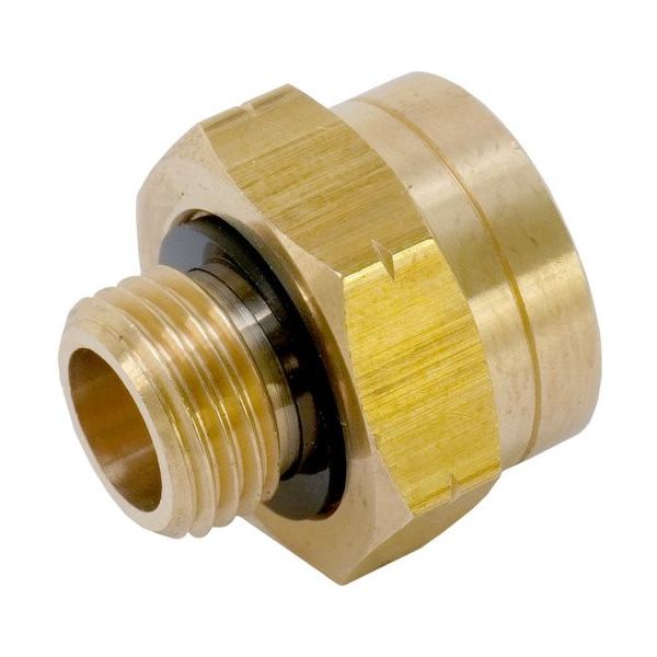 麻場 異径金具 G1/4×G1/2 450035870 1個 680-0145（直送品）