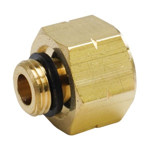 麻場 異径金具 M10P1.0×G1/4 450006370 1個 680-0158（直送品）