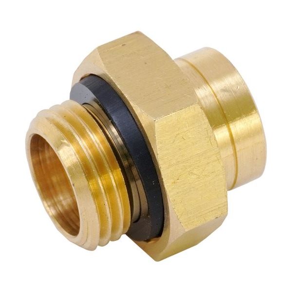 麻場 異径金具 SW16×G3/8 450007800 1個 680-0147（直送品）