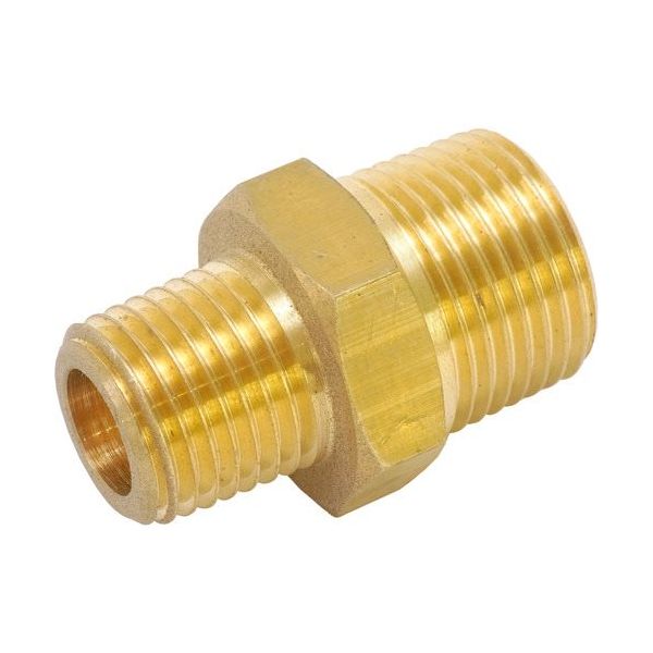 麻場 ニップル R3/8×R3/8 450041030 1個 680-0160（直送品）