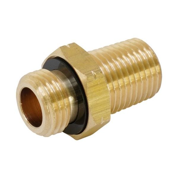 麻場 ニップル G1/2×R3/4 450041080 1個 680-0152（直送品）