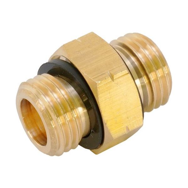 麻場 ニップル G1/4×G3/8 450026420 1個 680-0166（直送品）