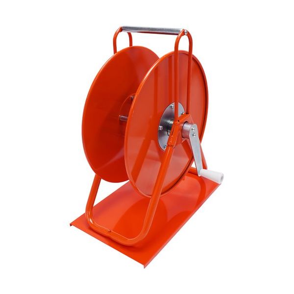 麻場 ホース巻取機 小型(板付) 8.5×20m 450031510 1台 680-8217（直送品）