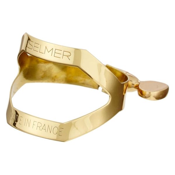 SELMER テナーサックス リガチャー フランス製 セルマー テナーサックスリガチャー ゴールド GP｜ 管楽器専門店