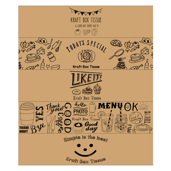 カミ商事 エルモア Kazaru×Krafty ラインアート 5個 4971633004535 1セット(5個×12)（直送品）