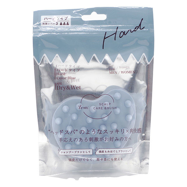 グローバル・ジャパン スカルプケアブラシハート ブルー 1個 4571621443645 1セット(10個)（直送品）