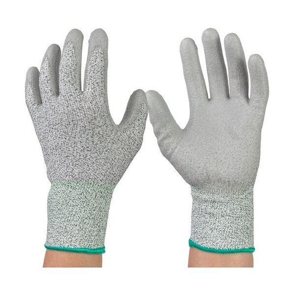 ウインセス WINCESS 耐切創手袋 ウレタン滑り止め付き LLサイズ(10双入) CR-09-LL-10P 1袋(10双)（直送品）