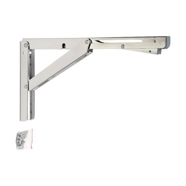 スガツネ工業 SUGATSUNE (120057209)EBNー303ーSLステンレス 折りたたみ棚受 EBN-303-SL 1本（直送品）