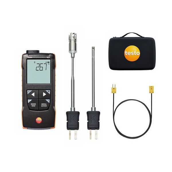 テストー TESTO 温度計 表面&空気セット 8714 0049 1セット 686-6197（直送品）