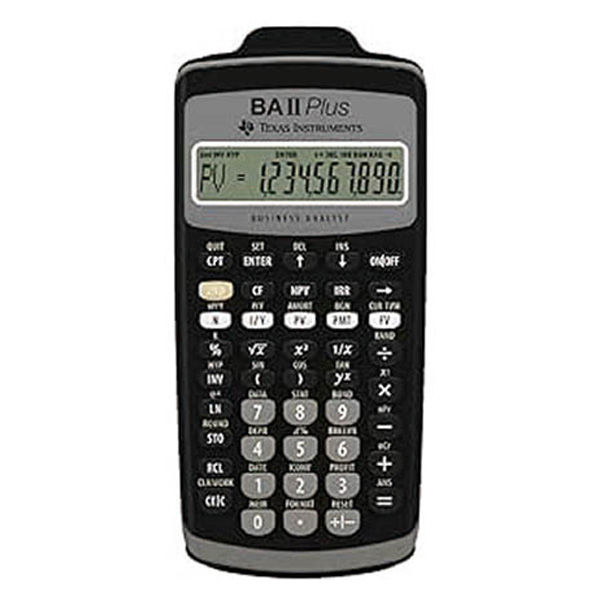 CFA Texas Instruments BA II Plus 関数電卓 Amazon.co.jp: Texas Instruments BA II Plus Professional