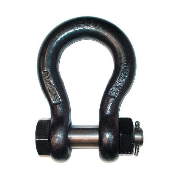 大洋製器工業 TAIYO JISシャックル M級 黒 BBー22(1010522) JBB22 1個 502-3085（直送品）