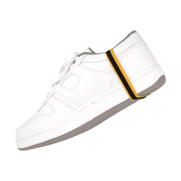 DESCO JAPAN 静電気対策フットグラウンダー、使い捨てタイプ、かかと用、入り数100 17155 1パック(100個)（直送品）