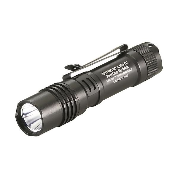 ストリームライト タクティカルLEDライト プロタック1Lー1AA (ブラック) 075A 1個 562-8766（直送品）