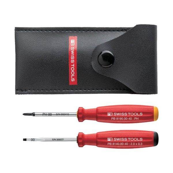 PB SWISS TOOLS PBスイスツールズ マイナス+プラスドライバー(ケース入り) 8535.PB 1本 689-4444（直送品）