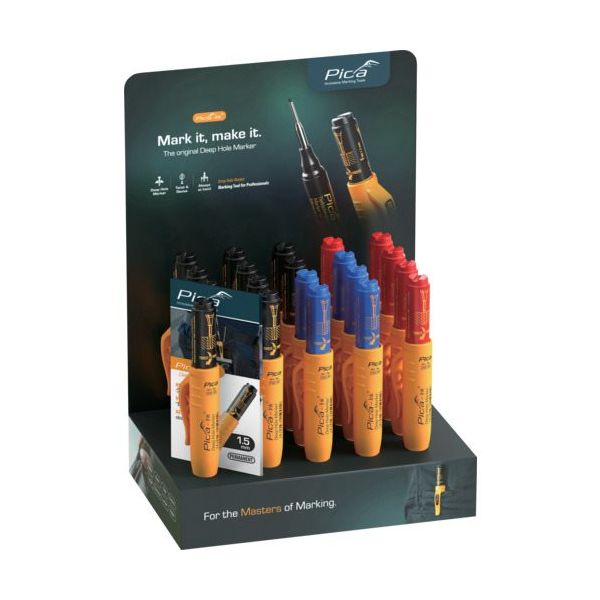 ピカコーポレイション ピカマーカー 深穴細字インクマーカー"Ink 箱入りセット 1502003 1箱(20本) 682-9875（直送品）