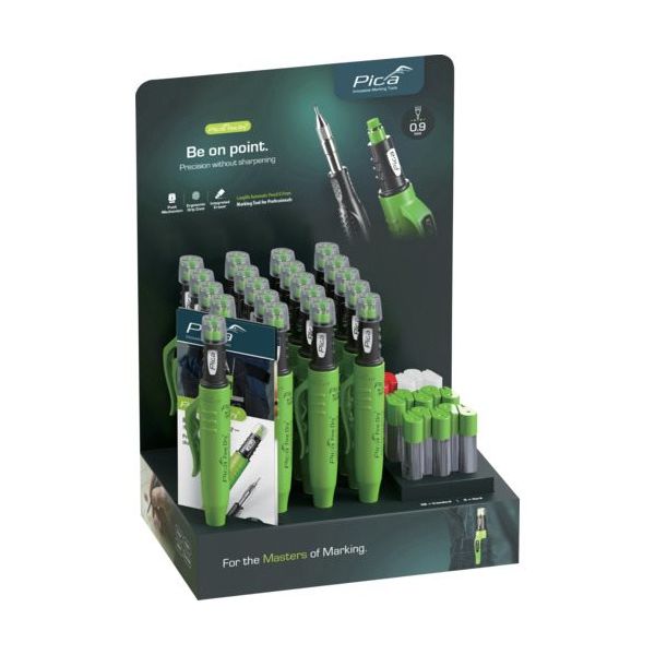 ピカコーポレイション ピカマーカー 建築用シャープペンシル”Fine Dry 箱入りセット 702003 1箱(20本) 689-4142（直送品）