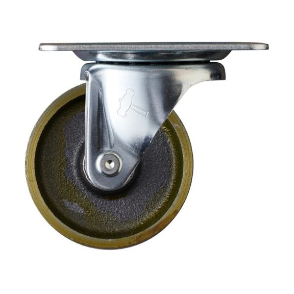 ハンマーキャスター ハンマー プレート式キャスター 自在 車輪径75mm イモノ車輪 440G-C75 1個 336-2192（直送品）