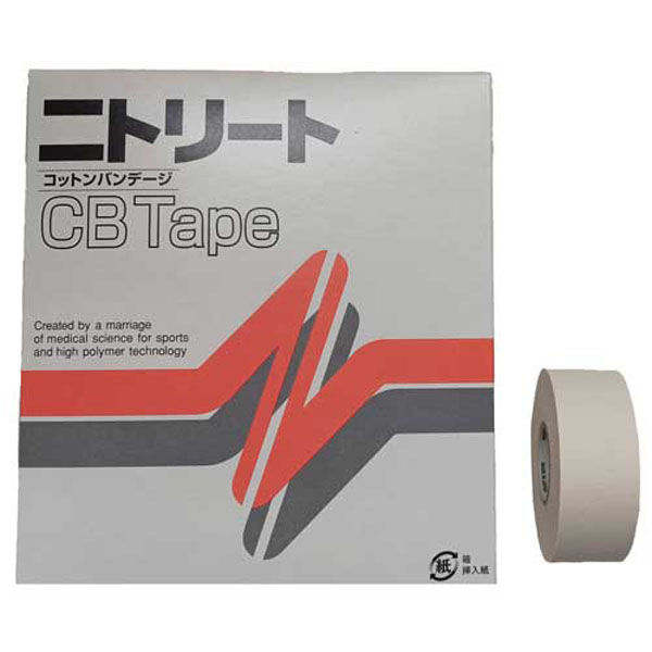 ニトムズ ニトリートCBテープ 12巻 2.5cm×12m CB-25 00003524 1セット(2個)（直送品）