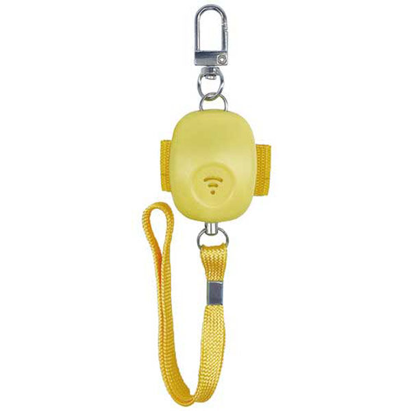 デビカ ミニかる非常用ブザー 703581 イエロー 1セット(3個)（直送品）