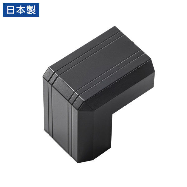 サンワサプライ  CA-KK22BK用ケーブルカバー（幅22mm、出角、ブラック） CA-KK22BKD（直送品）