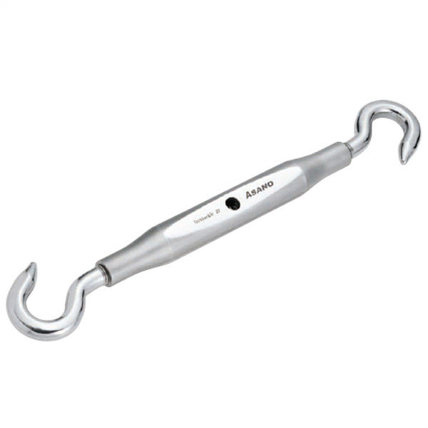 浅野金属工業 パイプターンバックルA型ハッカー サイズ:19 浅野金属工業 パイプターンバックルA型ハッカー/19 AK13422 1セット(10