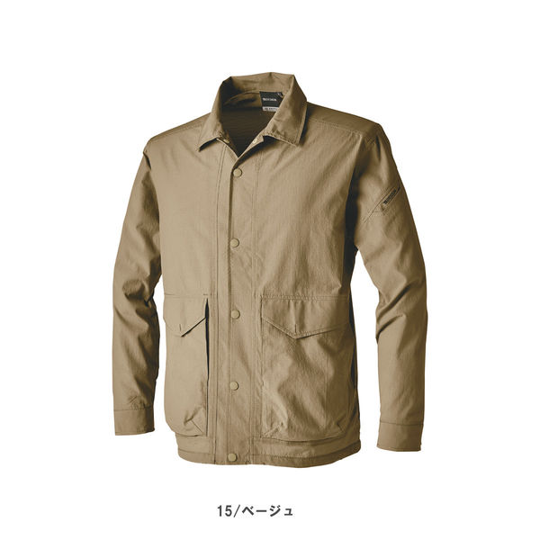 TS DESIGN TS4Dナイロンドッツコーチジャケット M ベージュ 4607 1着（直送品）