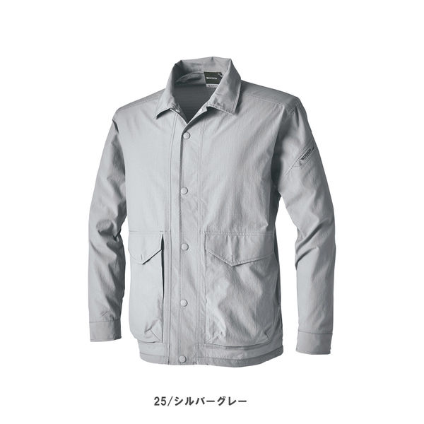 TS DESIGN TS4Dナイロンドッツコーチジャケット SS シルバーグレー 4607 1着（直送品）