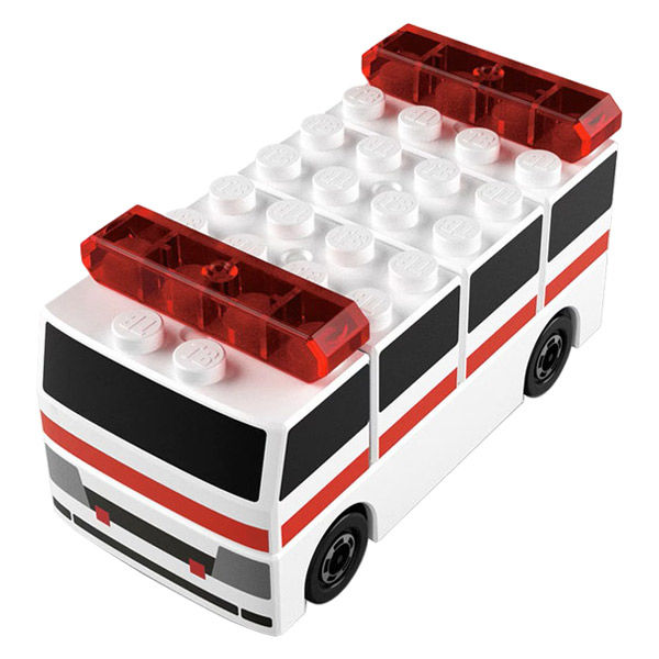 タカラトミー トミカ・プラレールブロック 救急車 1個 - アスクル