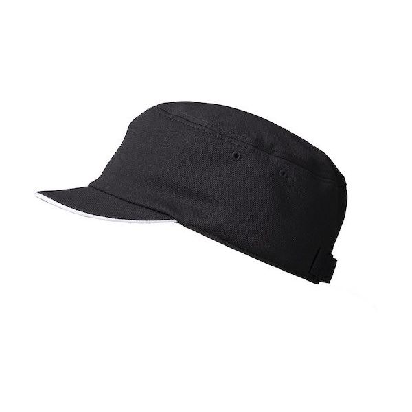 特殊衣料 頭部保護帽abonet JOB フラットスミキャップ ブラック S3877-41 1セット(5個) 557-9447（直送品）