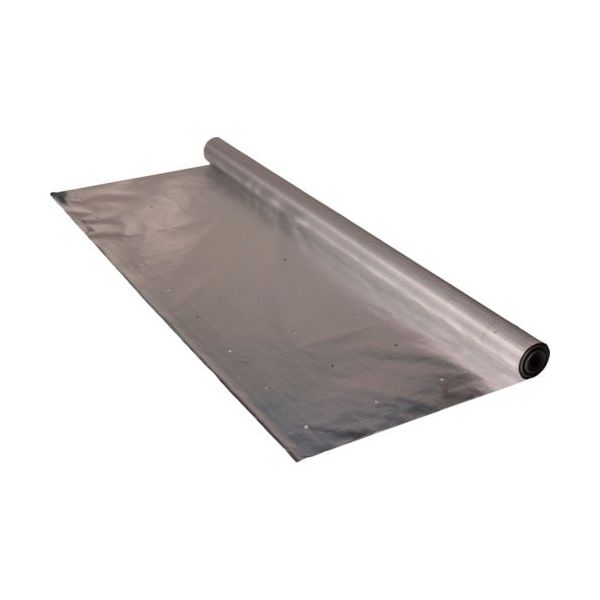 萩原工業 萩原 ターピー 強力アルミ反射クロス(有孔) アルミ/ナチュラル 1.5m×50m/R AHC-Y1550 1本 437-5529（直送品）