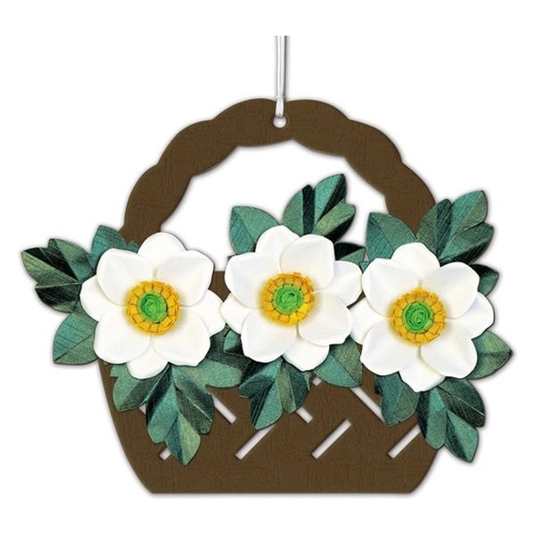 藤久 立体切り絵 花かご飾りキット 秋明菊 0540219 1セット（直送品）