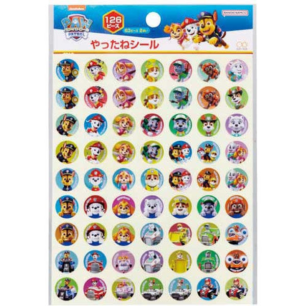 サンスター文具 パウ・パトロール やったねシール2302278A 2302278A 1セット(1袋×5)（直送品）