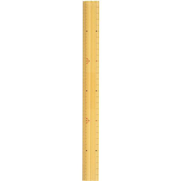 銀鳥産業 プラモノ はかるん30cm 両目盛 300-101 1セット(1本×4)（直送品）