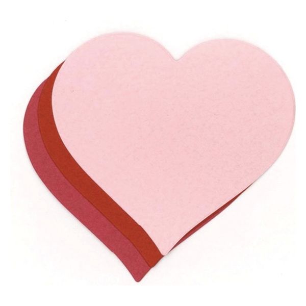 花岡 hanaoka ダイカットペーパーS ハート 4101244ダイカット ハートS 1パック×5（直送品）