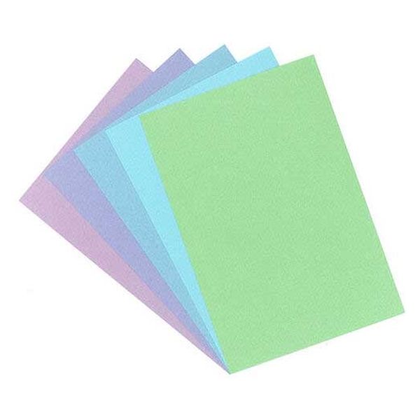 花岡 hanaoka カットペーパー 334956-0 パステルブルー 4101586カットPパステルB 1セット(1パック×15)（直送品）